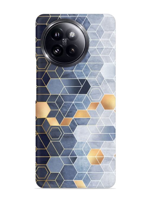 Geometric Abstraction Hexagons Snap Case for Xiaomi Mi 14 Civi (5G)