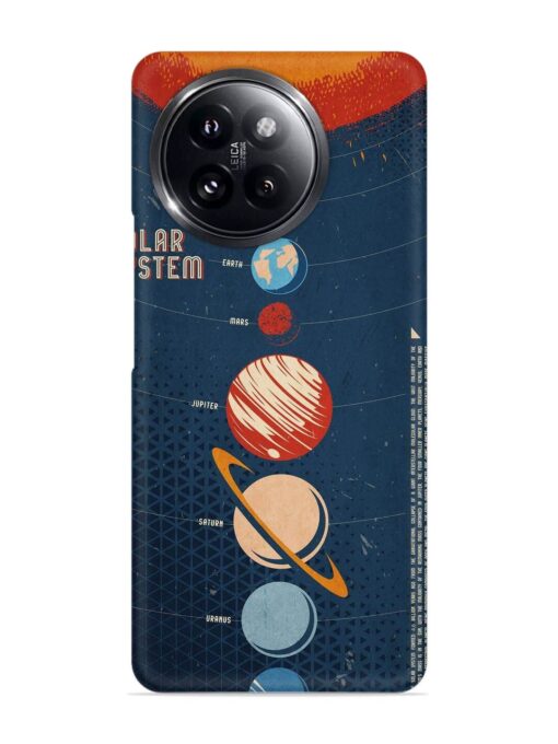 Solar System Vector Snap Case for Xiaomi Mi 14 Civi (5G) Zapvi