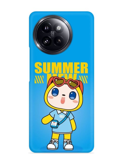 Summer Mew Cartoon Snap Case for Xiaomi Mi 14 Civi (5G) Zapvi