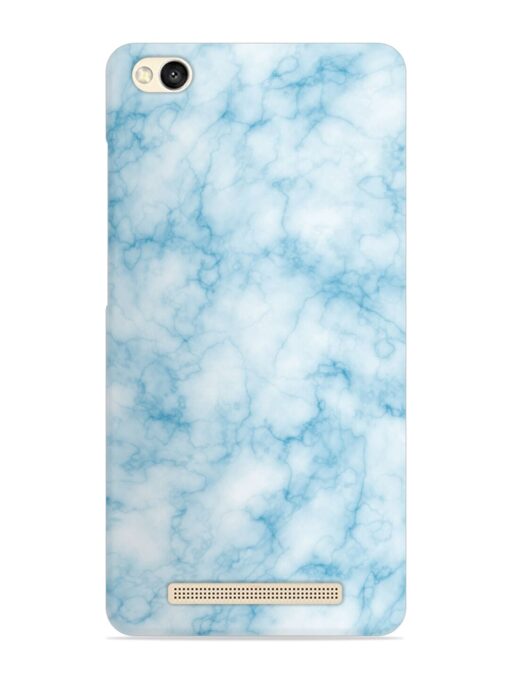 Blue White Natural Marble Snap Case for Xiaomi Redmi 3S