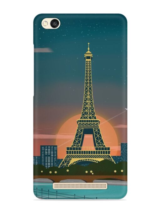 Scenery Architecture France Paris Snap Case for Xiaomi Redmi 3S