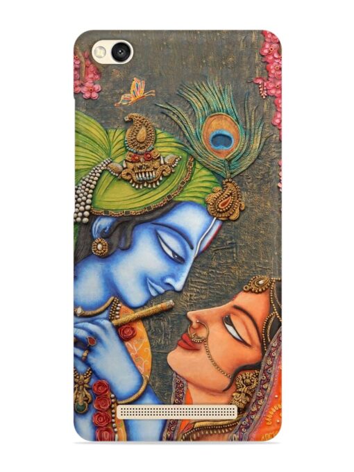 Lord Radha Krishna Flute Art Snap Case for Xiaomi Redmi 3S