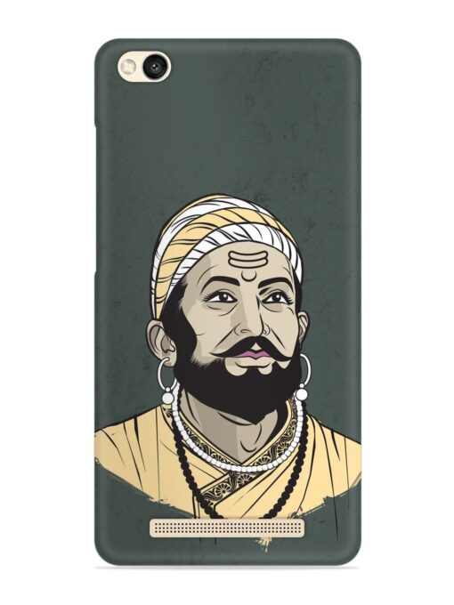 Shivaji Maharaj Vector Art Snap Case for Xiaomi Redmi 3S