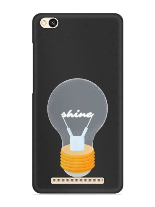 Bulb Background Snap Case for Xiaomi Redmi 3S