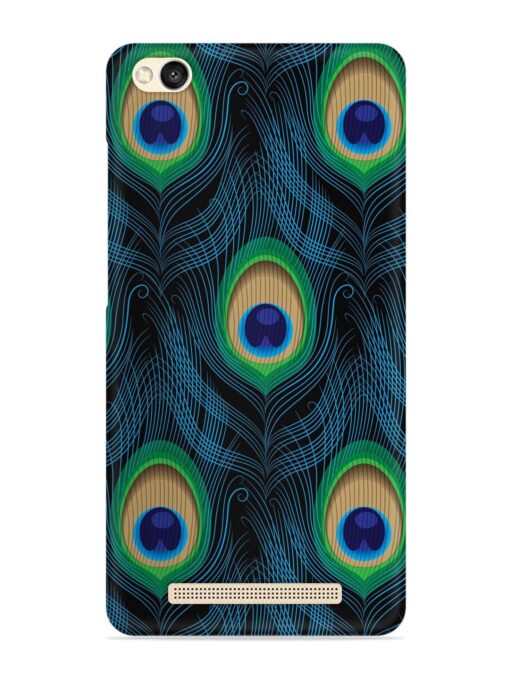 Seamless Pattern Peacock Snap Case for Xiaomi Redmi 3S Zapvi