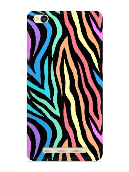 Colorful Abstract Zebra Snap Case for Xiaomi Redmi 3S Zapvi