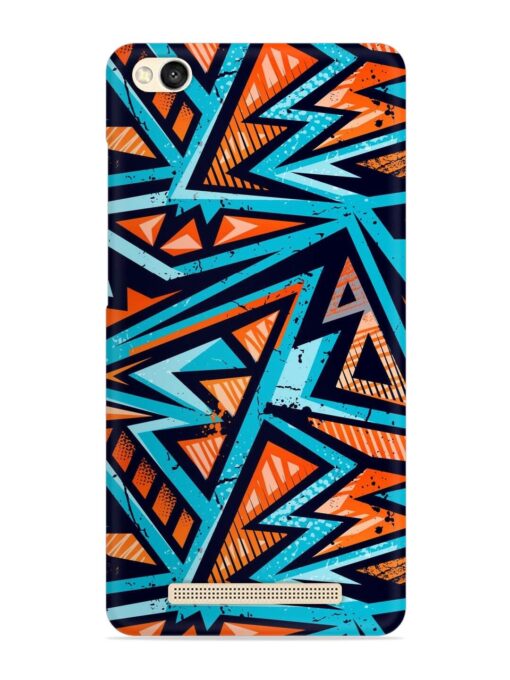 Abstract Seamless Grunge Snap Case for Xiaomi Redmi 3S Zapvi