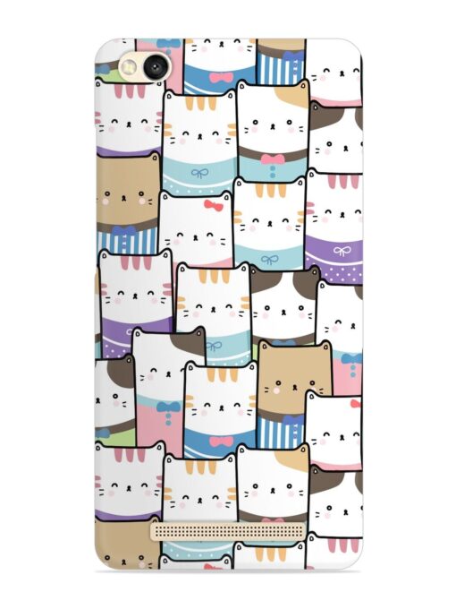 Cute Adorable Cat Snap Case for Xiaomi Redmi 3S