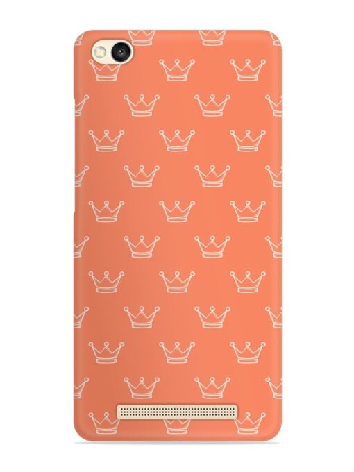 Hand Drawn Crown Snap Case for Xiaomi Redmi 3S Zapvi