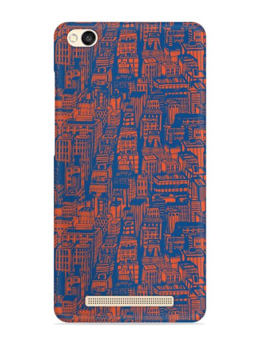 Hand Drawn Seamless Snap Case for Xiaomi Redmi 3S Zapvi