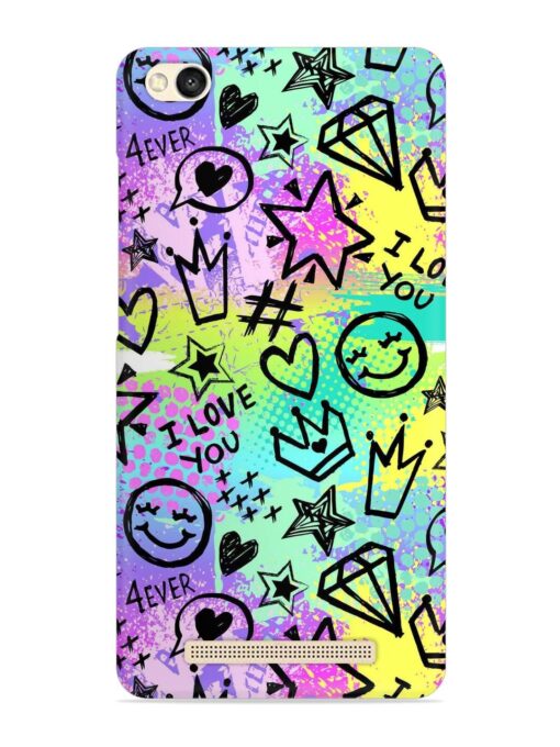 Bright Seamless Pattern Snap Case for Xiaomi Redmi 3S