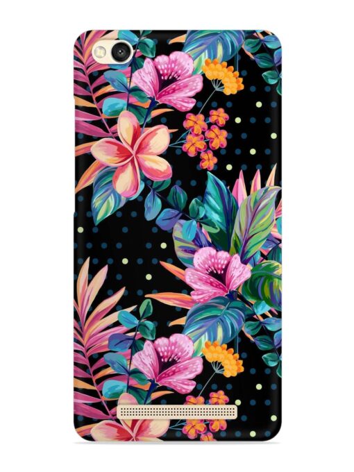 Seamless Floral Pattern Snap Case for Xiaomi Redmi 3S