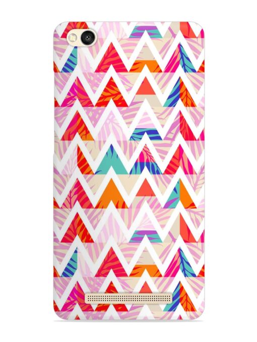 Abstract Triangle Background Snap Case for Xiaomi Redmi 3S Zapvi