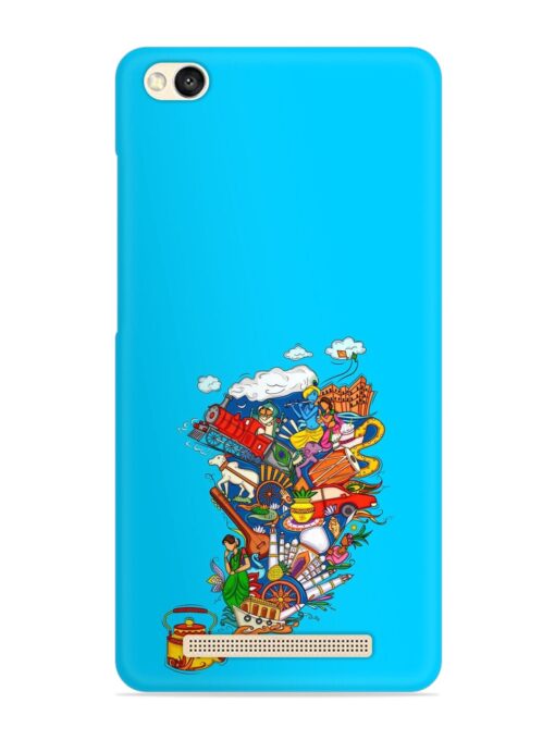 Vector Design Indian Snap Case for Xiaomi Redmi 3S