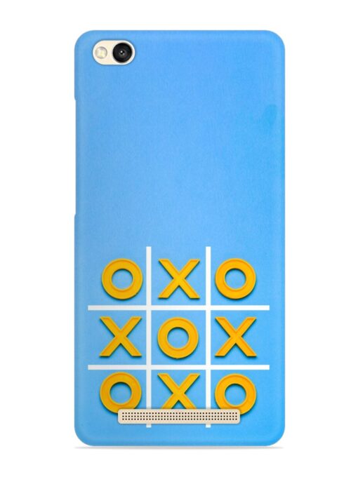 Yellow Plastic Crosses Snap Case for Xiaomi Redmi 3S