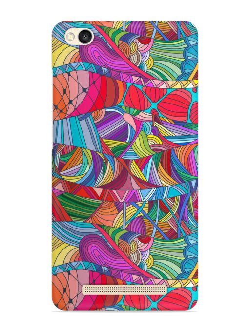 Seamless Patterns Hand Drawn Snap Case for Xiaomi Redmi 3S Zapvi