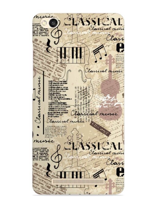 Classical Music Lpattern Snap Case for Xiaomi Redmi 3S Zapvi