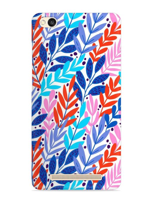 Bright Floral Tropical Snap Case for Xiaomi Redmi 3S Zapvi