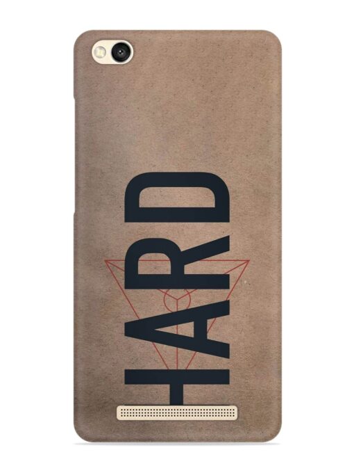 Hard Typo Snap Case for Xiaomi Redmi 3S