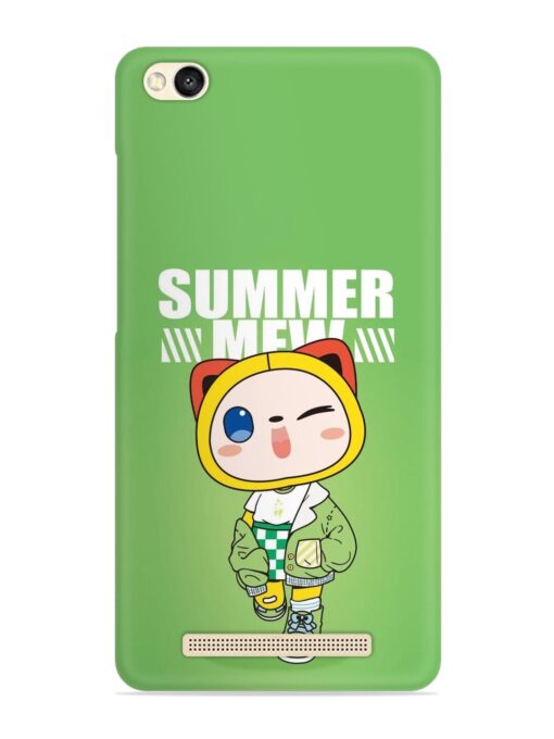 Summer Mew Snap Case for Xiaomi Redmi 3S Zapvi