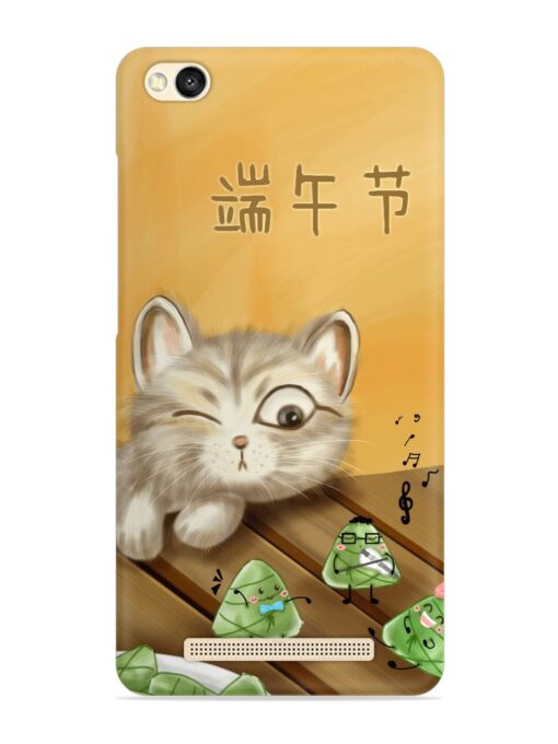 Cat Scorpion Dancing Snap Case for Xiaomi Redmi 3S Zapvi