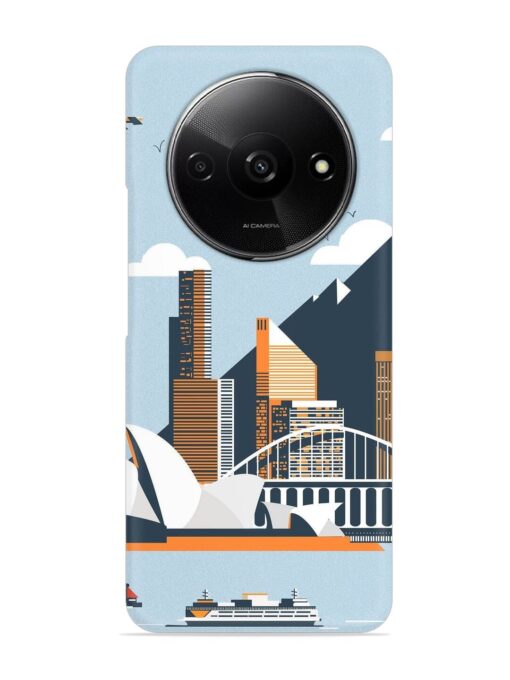 Sydney Opera Landscape Snap Case for Xiaomi Redmi A3 (2024)