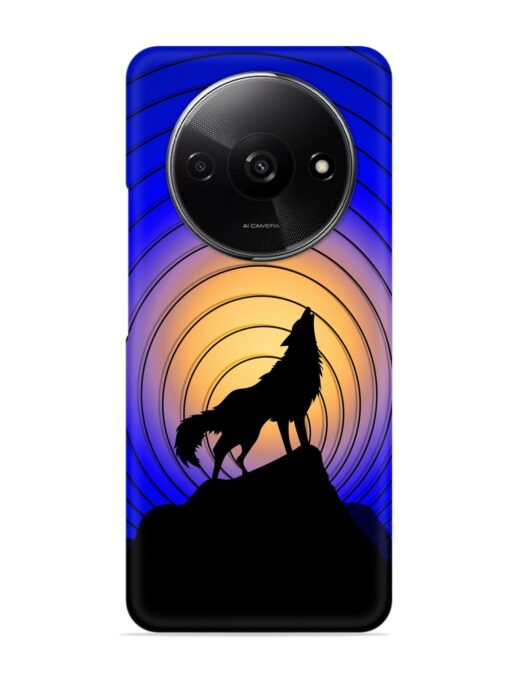 Fox Roaring Design Snap Case for Xiaomi Redmi A3 (2024) Zapvi