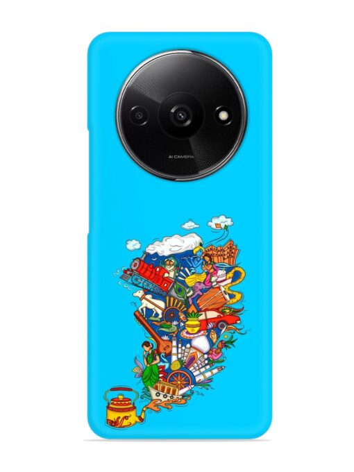 Vector Design Indian Snap Case for Xiaomi Redmi A3 (2024)