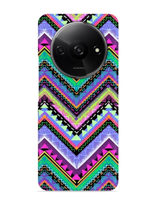 Tribal Aztec Print Snap Case for Xiaomi Redmi A3 (2024)