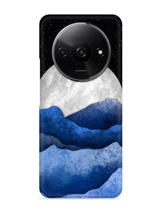 Full Moon Mountain Vector Snap Case for Xiaomi Redmi A3 (2024) Zapvi