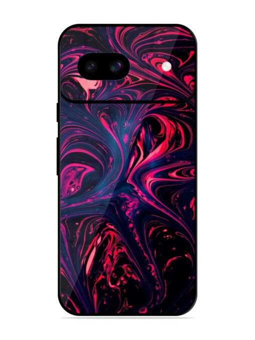 Abstract Background Glossy Metal Phone Cover for Google Pixel 8A Zapvi