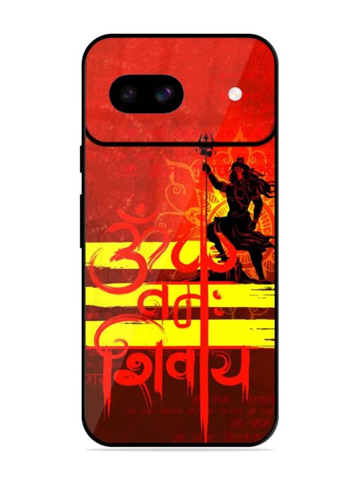 Illustration Lord Shiva Glossy Metal TPU Phone Cover for Google Pixel 8A Zapvi