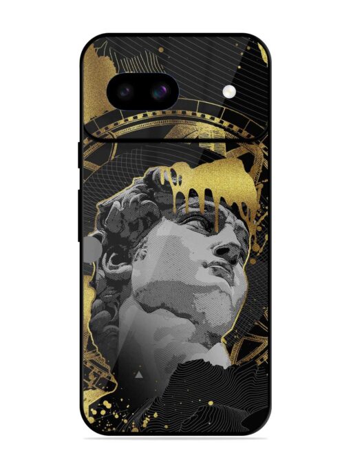 Roman Face Glossy Metal Phone Cover for Google Pixel 8A Zapvi