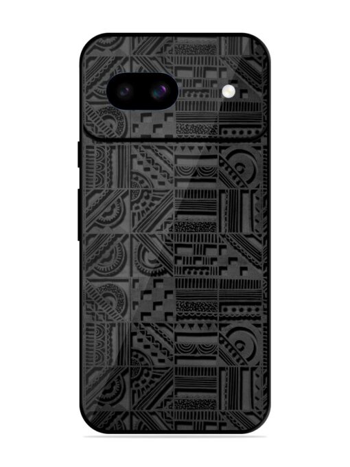 Seamless Pattern Glossy Metal Phone Cover for Google Pixel 8A