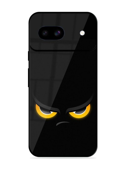 Scary Yellow Eye Glossy Metal TPU Phone Cover for Google Pixel 8A