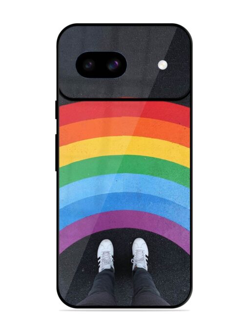 Legs Rainbow Glossy Metal TPU Phone Cover for Google Pixel 8A Zapvi