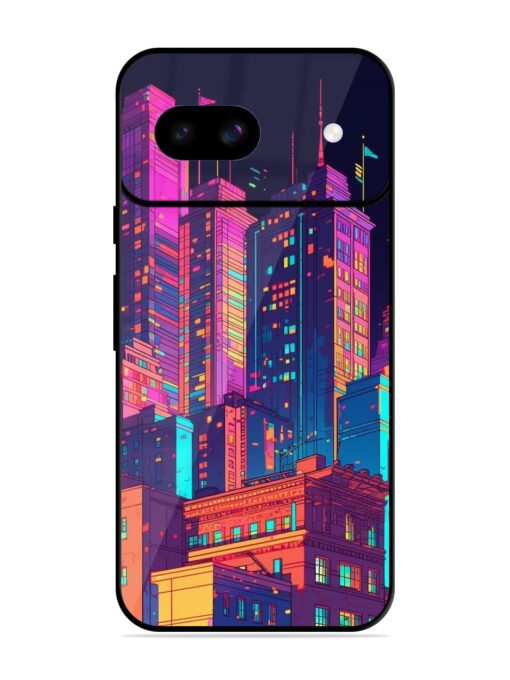 City View Glossy Metal Phone Cover for Google Pixel 8A Zapvi