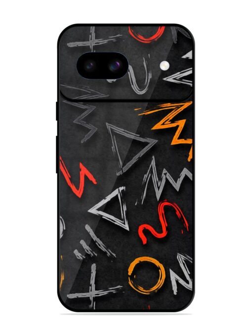 Grungy Graffiti Glossy Metal Phone Cover for Google Pixel 8A