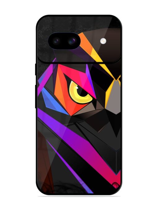 Wpap Owl Glossy Metal Phone Cover for Google Pixel 8A Zapvi