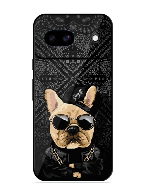 Gangsta Cool Sunmetales Dog Glossy Metal Phone Cover for Google Pixel 8A Zapvi