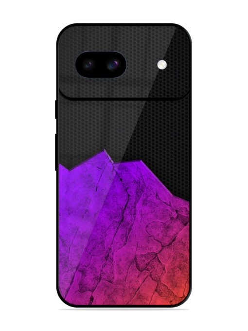 Minimalist Gradient Glossy Metal Phone Cover for Google Pixel 8A Zapvi