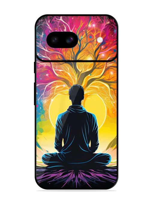 Mind Colourful Glossy Metal Phone Cover for Google Pixel 8A