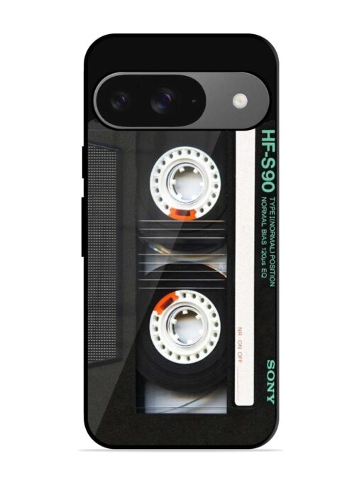 Sony Hf-S90 Cassette Glossy Metal Phone Cover for Google Pixel 9