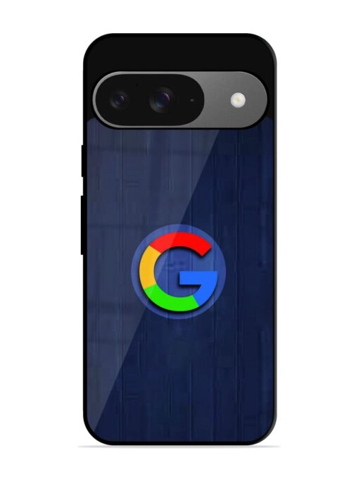 Google Logo Printed Glossy Metal TPU Phone Cover for Google Pixel 9