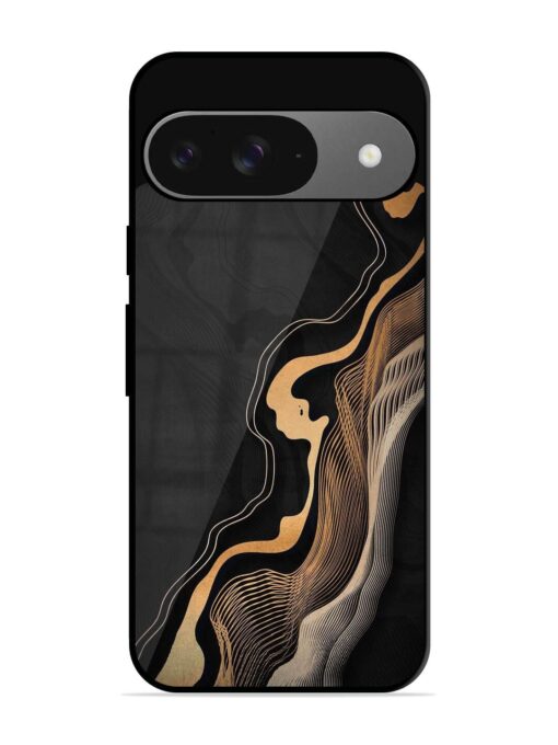 Abstract Art Glossy Metal TPU Phone Cover for Google Pixel 9 Zapvi