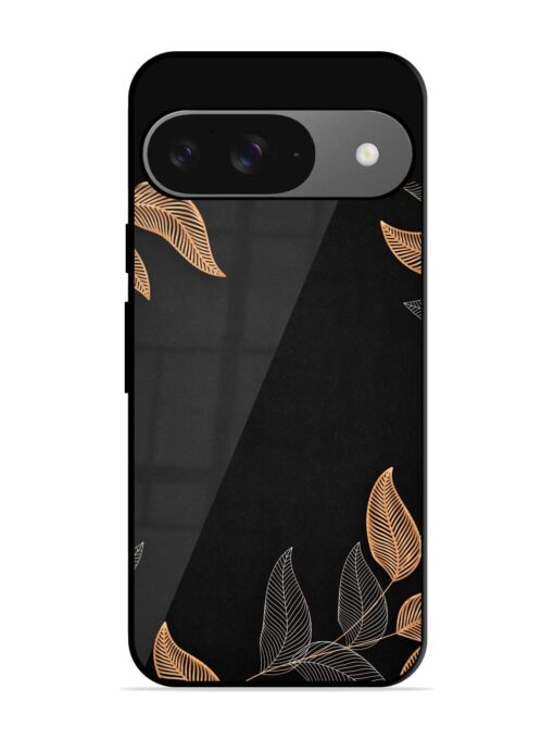 Foliage Art Glossy Metal Phone Cover for Google Pixel 9