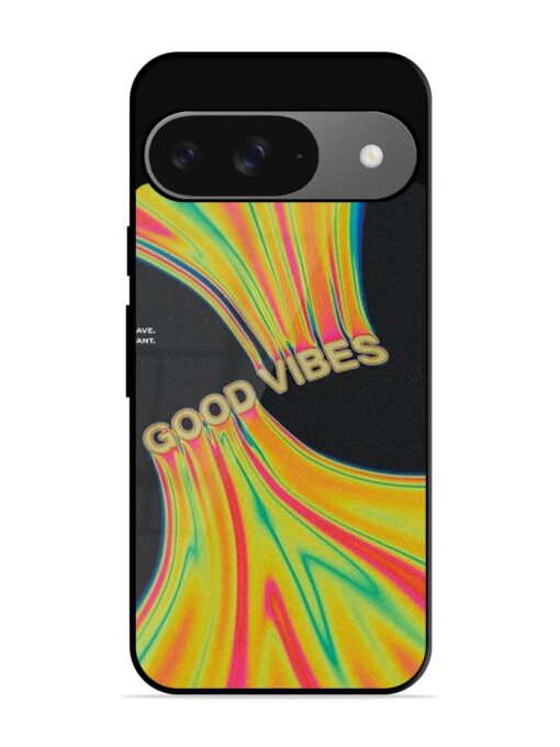 Good Vibes Glossy Metal Phone Cover for Google Pixel 9