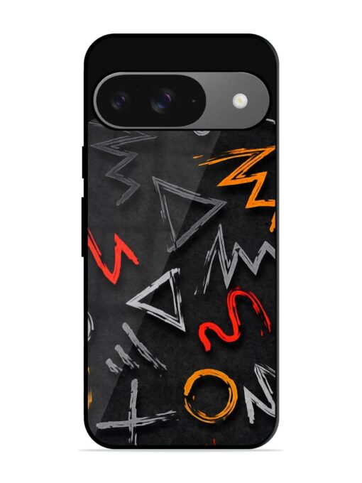 Grungy Graffiti Glossy Metal Phone Cover for Google Pixel 9