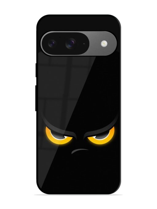 Cartoon Eye Glossy Metal Phone Cover for Google Pixel 9 Zapvi