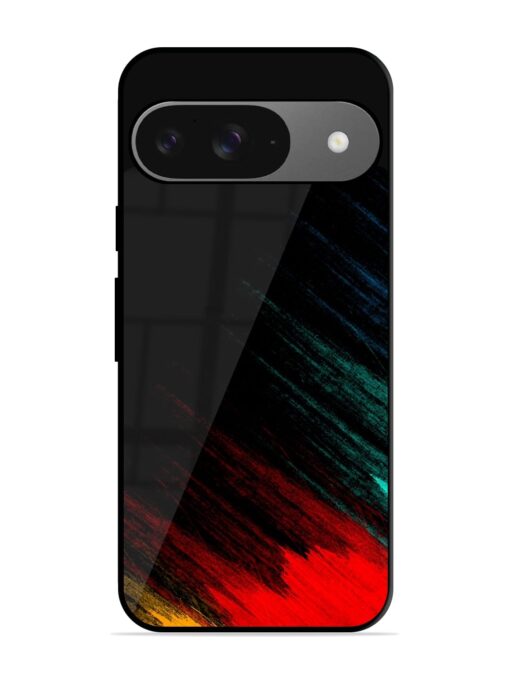 Color Pattern Glossy Metal Phone Cover for Google Pixel 9 Zapvi